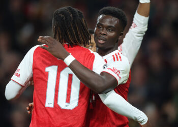 UCL: Saka on target as Arsenal see off Olympiacos at the Emirates