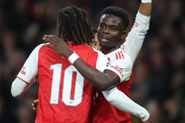 UCL: Saka on target as Arsenal see off Olympiacos at the Emirates