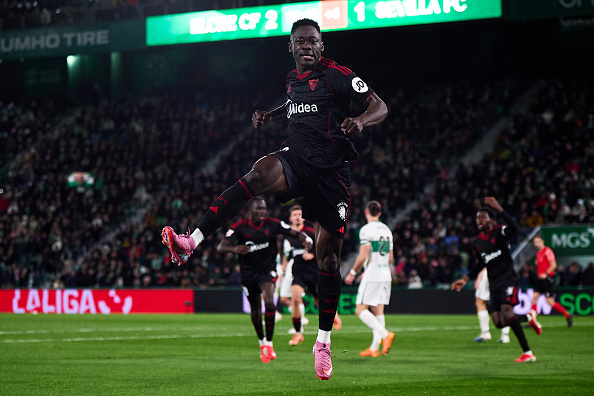 Akor Adams scores brace in comeback draw for Sevilla