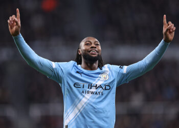 EFL Cup: Semenyo scores again as Man City edge Newcastle in semi-final first leg