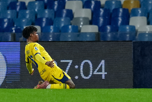 Gift Orban on target as Hellas Verona draw with Napoli