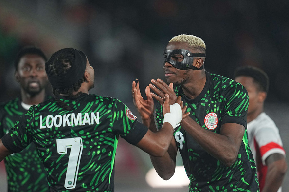 AFCON 2025: Lookman plays down touchline exchange with Osimhen after Super Eagles win